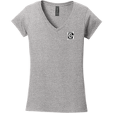 Gregory Schaefer Softstyle Ladies Fit V-Neck T-Shirt