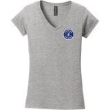 Carolina Thunder Softstyle Ladies Fit V-Neck T-Shirt