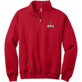 Seacoast Spartans (SPA) NuBlend 1/4-Zip Cadet Collar Sweatshirt