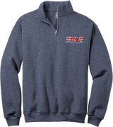 Mass Conn United NuBlend 1/4-Zip Cadet Collar Sweatshirt
