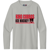 King Cobras Youth Cooling Performance Long Sleeve Tee