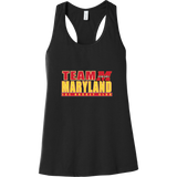 Team Maryland Womens Jersey Racerback Tank