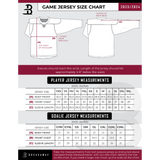 Delaware Jr. Blue Hens 30th Youth Player Sublimated Jersey