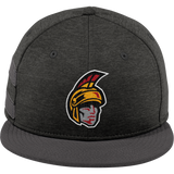 Seacoast Spartans (SPA) New Era Shadow Heather Striped Flat Bill Snapback Cap