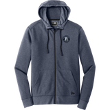Randolph Girls Hockey New Era Tri-Blend Fleece Full-Zip Hoodie