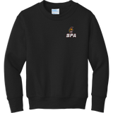 Seacoast Spartans (SPA) Youth Core Fleece Crewneck Sweatshirt